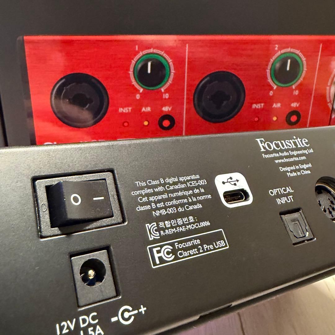 【美品】Clarett 2Pre USB