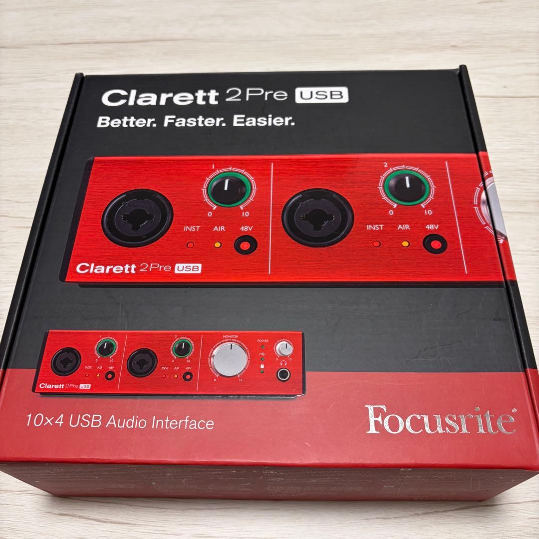 【美品】Clarett 2Pre USB