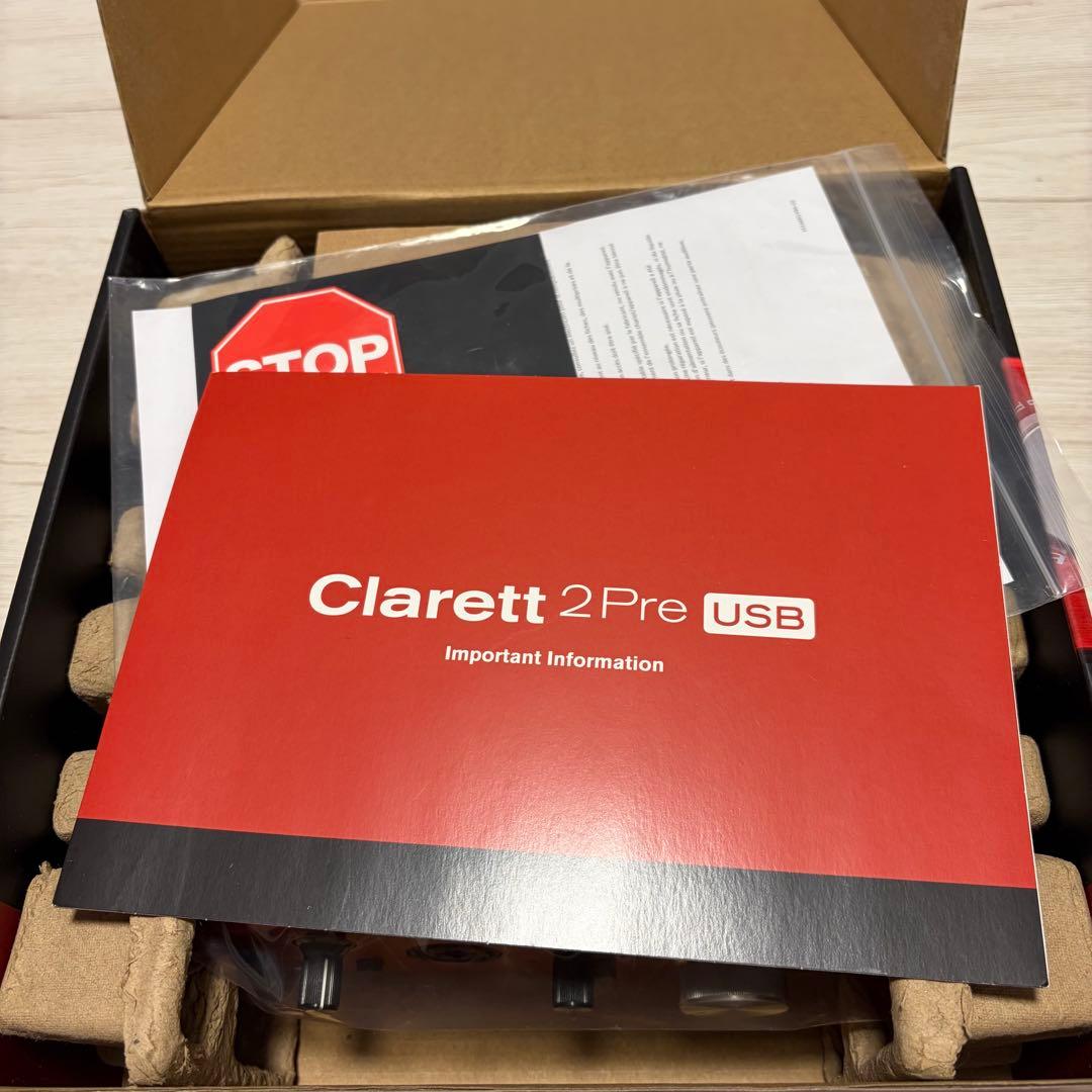 【美品】Clarett 2Pre USB