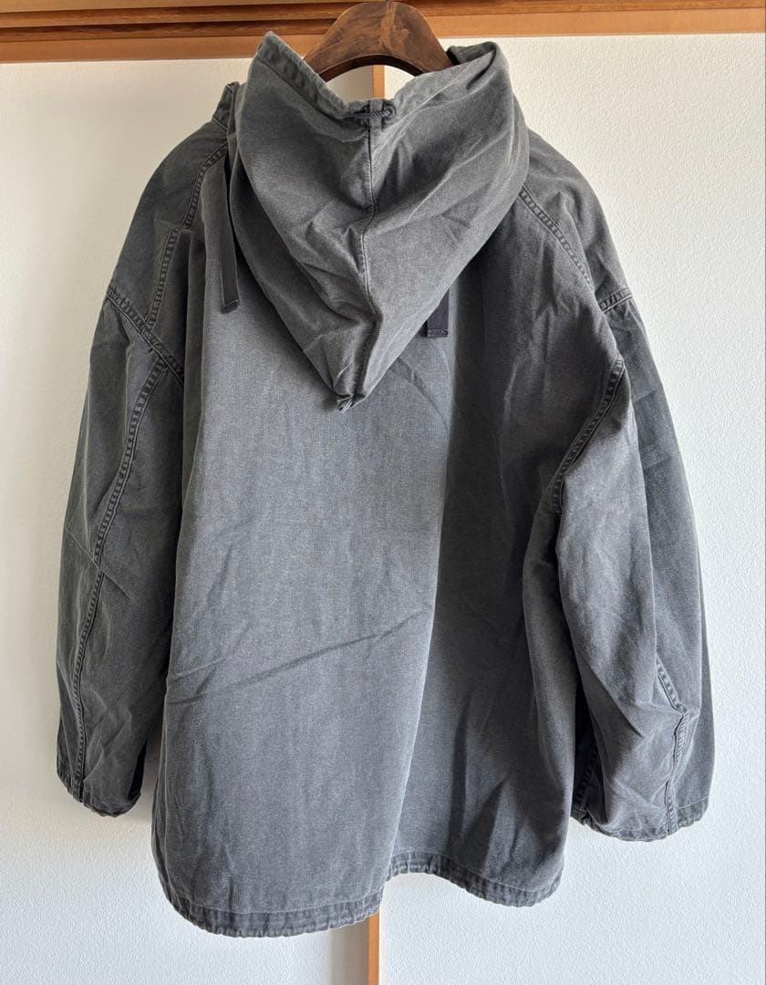 ナイジェルケーボン ガンナージャケット ピグメント チャコール 50