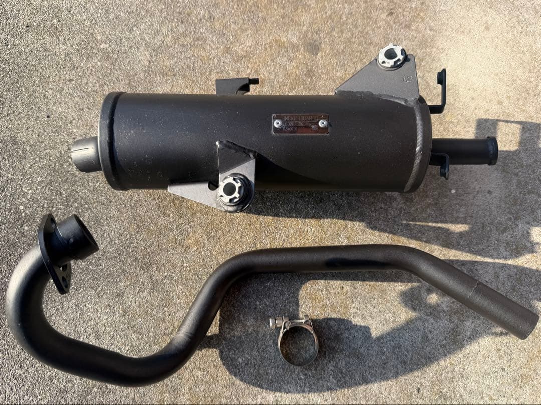 スペシャルパーツ武川マフラー　JB03 モンキー125