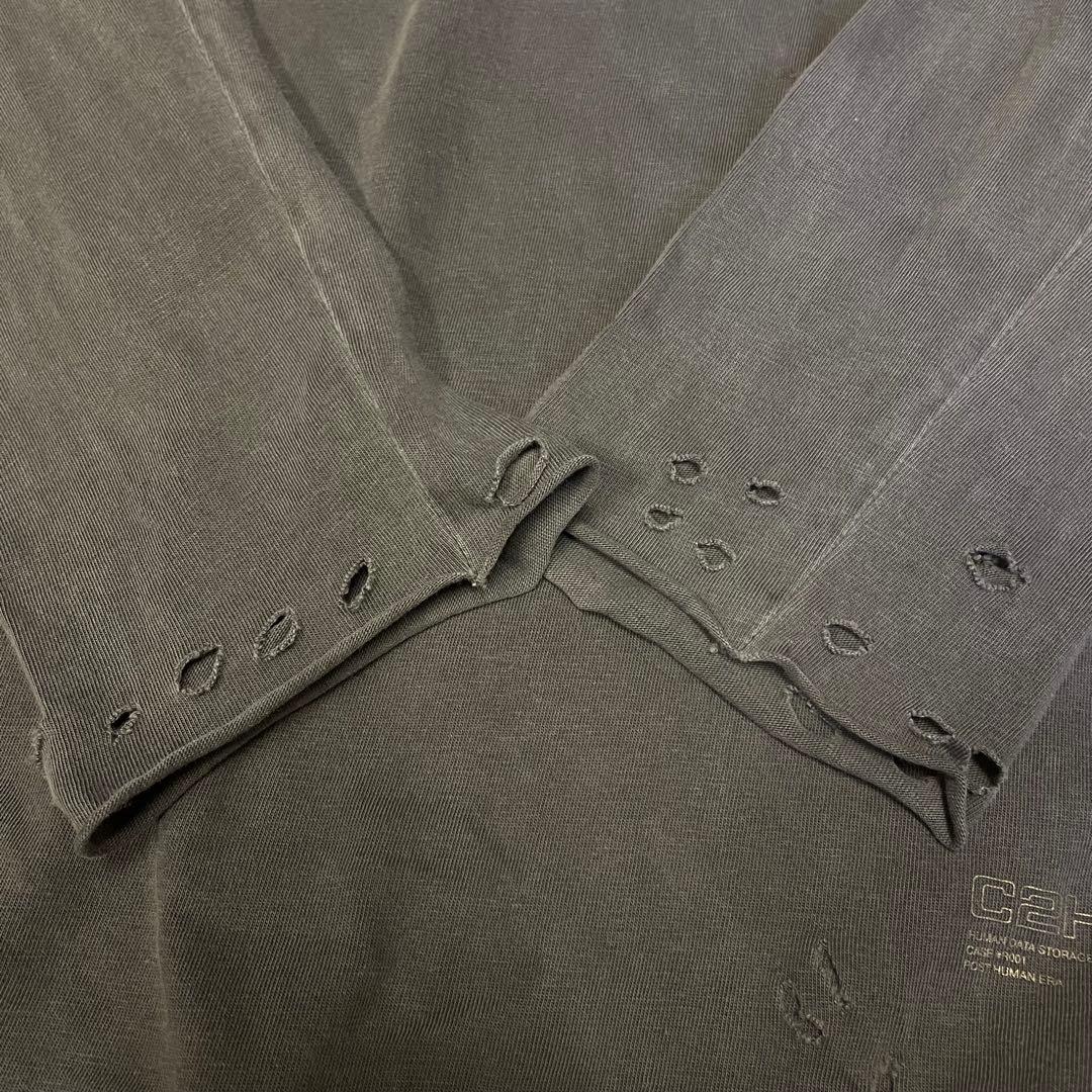 トップス C2H4 d Damage Long Sleeve T