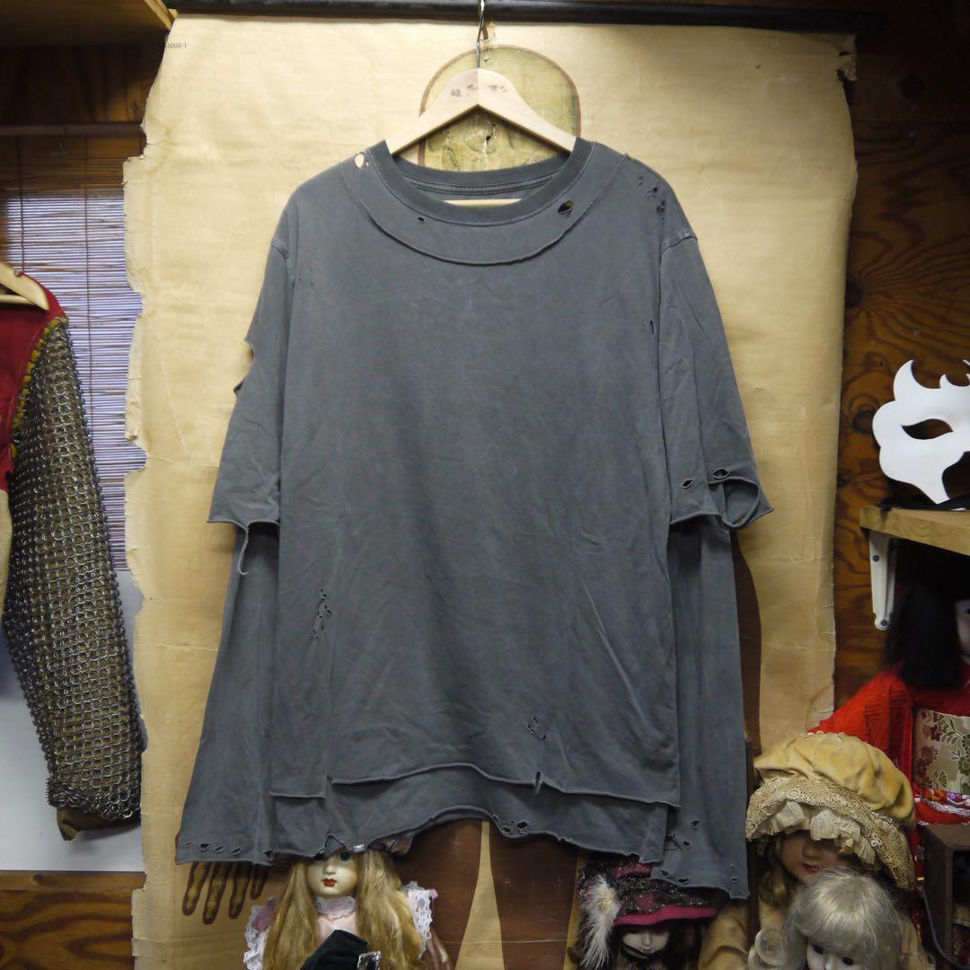 トップス C2H4 d Damage Long Sleeve T