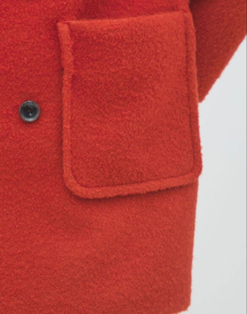 【2025】MACPHEEブークレーボンディング ダブルブレストコート