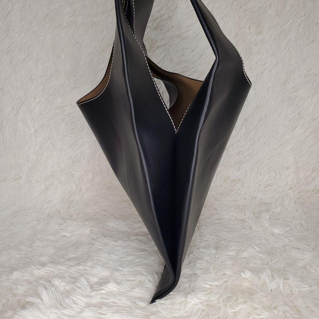 【極美品】VASIC sac mini トートバッグ ブラック レザー