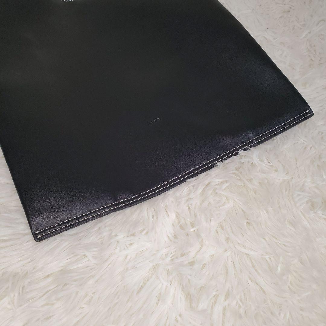 【極美品】VASIC sac mini トートバッグ ブラック レザー