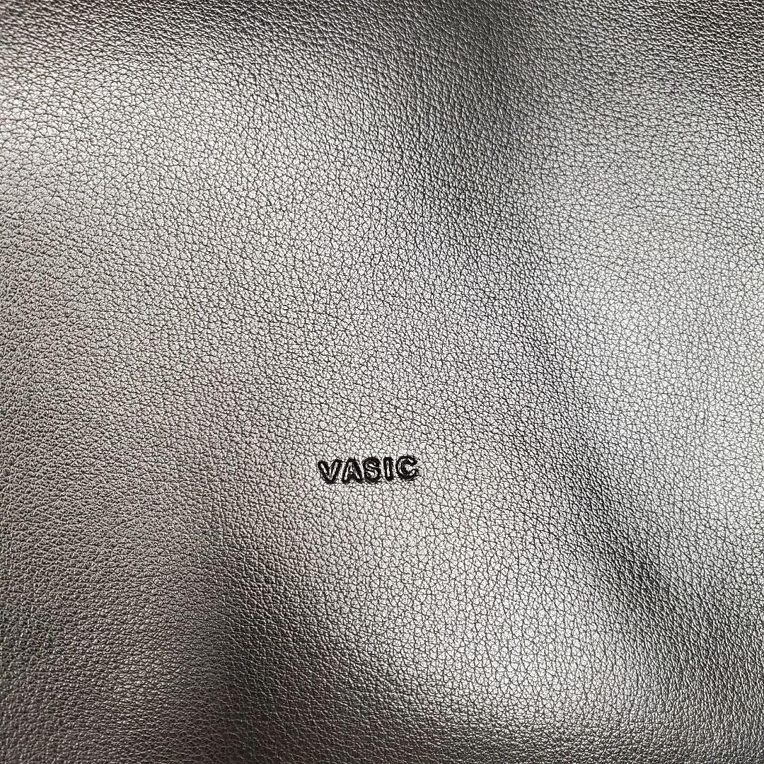 【極美品】VASIC sac mini トートバッグ ブラック レザー