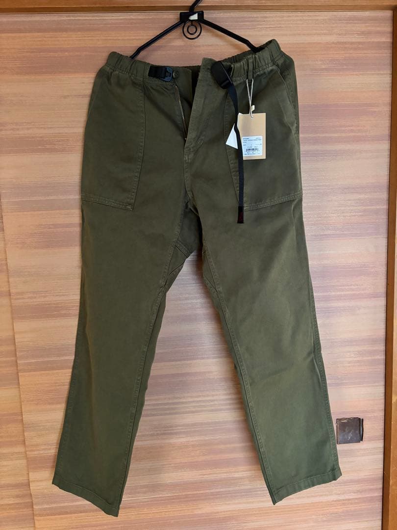 グラミチ　LOOSE TAPERED RIDGE PANT Sサイズ オリーブ