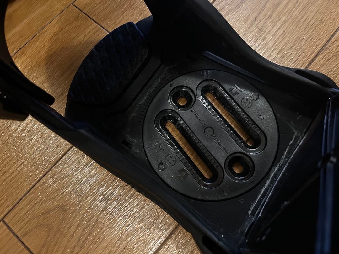 スノーボード ビンディング ブラック/グレー