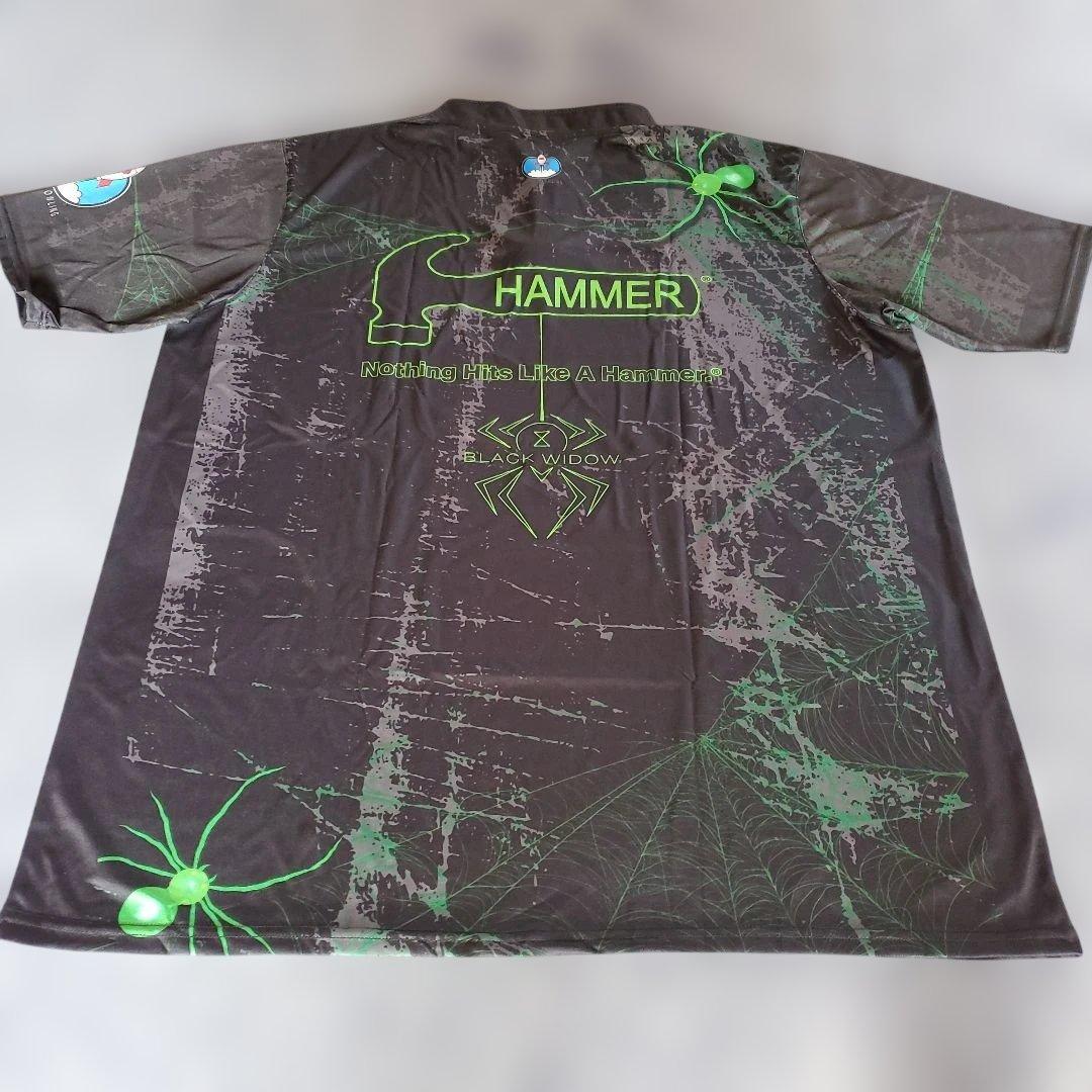 ✨新品✨ボウリングウェア　日本サイズ4XL　ブラックウィドー　ブラック　大きめ