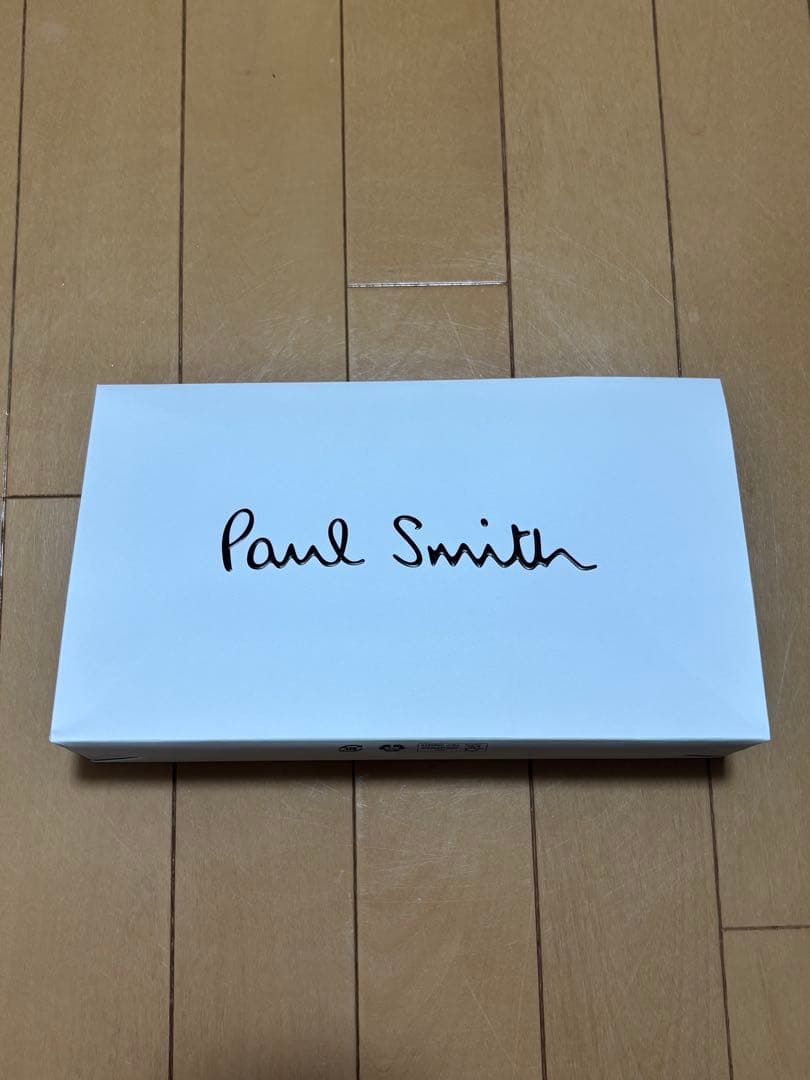 Paul Smith \"Cropped Logo\" カシミヤブレンド マフラー