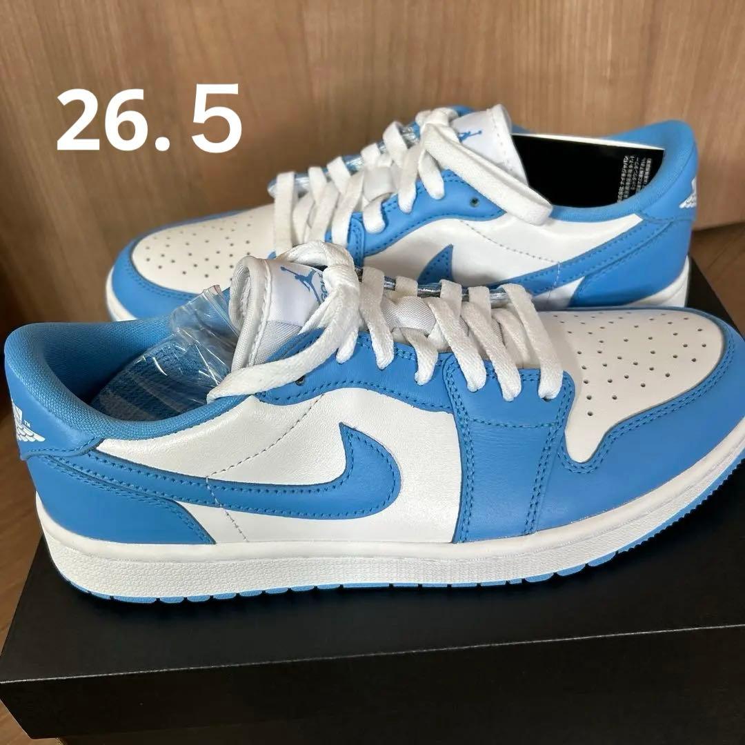 (新品未使用)AIR JORDAN 1 Low ゴルフ　UNC　26.5