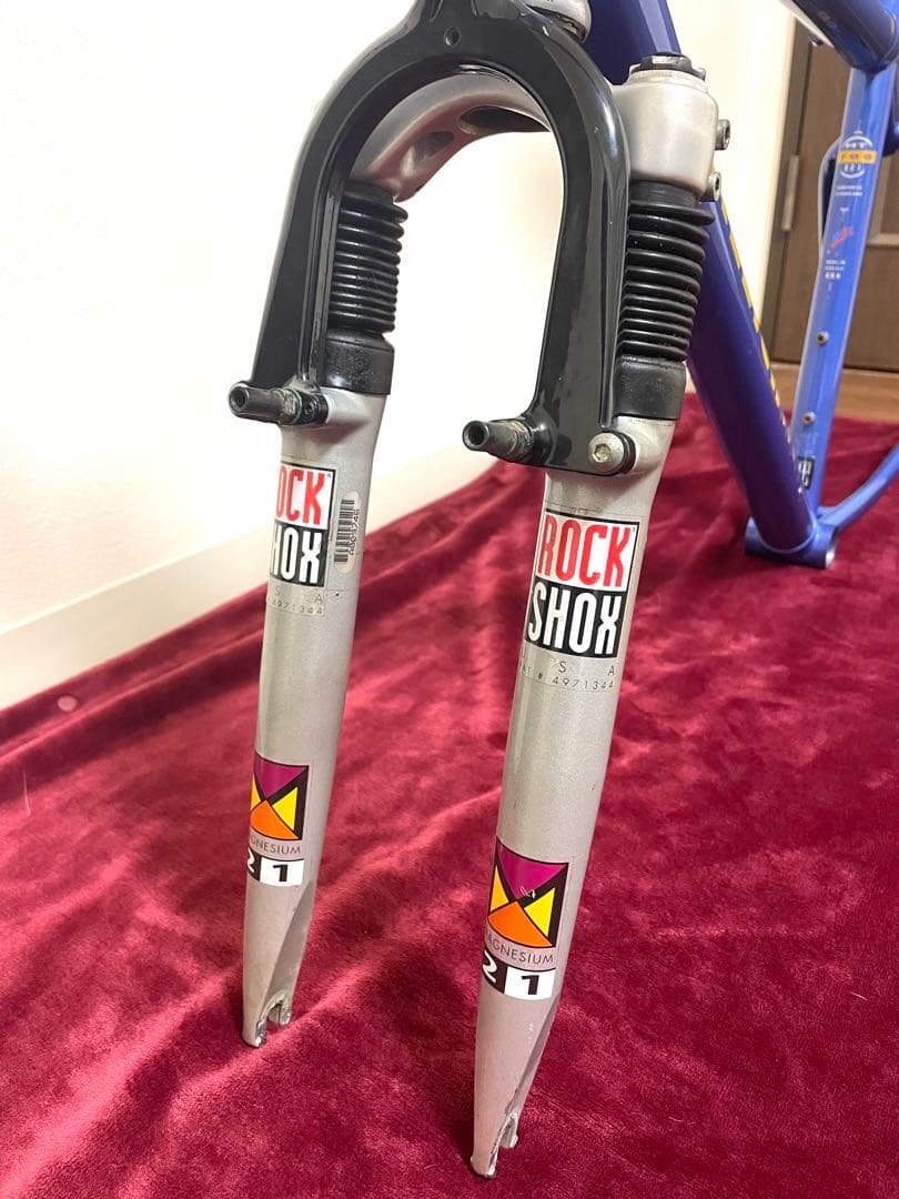 希少Raleigh USA MT700 Tomac Design フレームセット