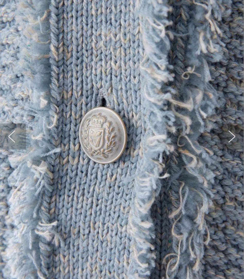 未使用★ TWEEDYニットジャケット