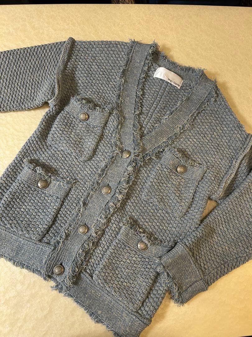 未使用★ TWEEDYニットジャケット
