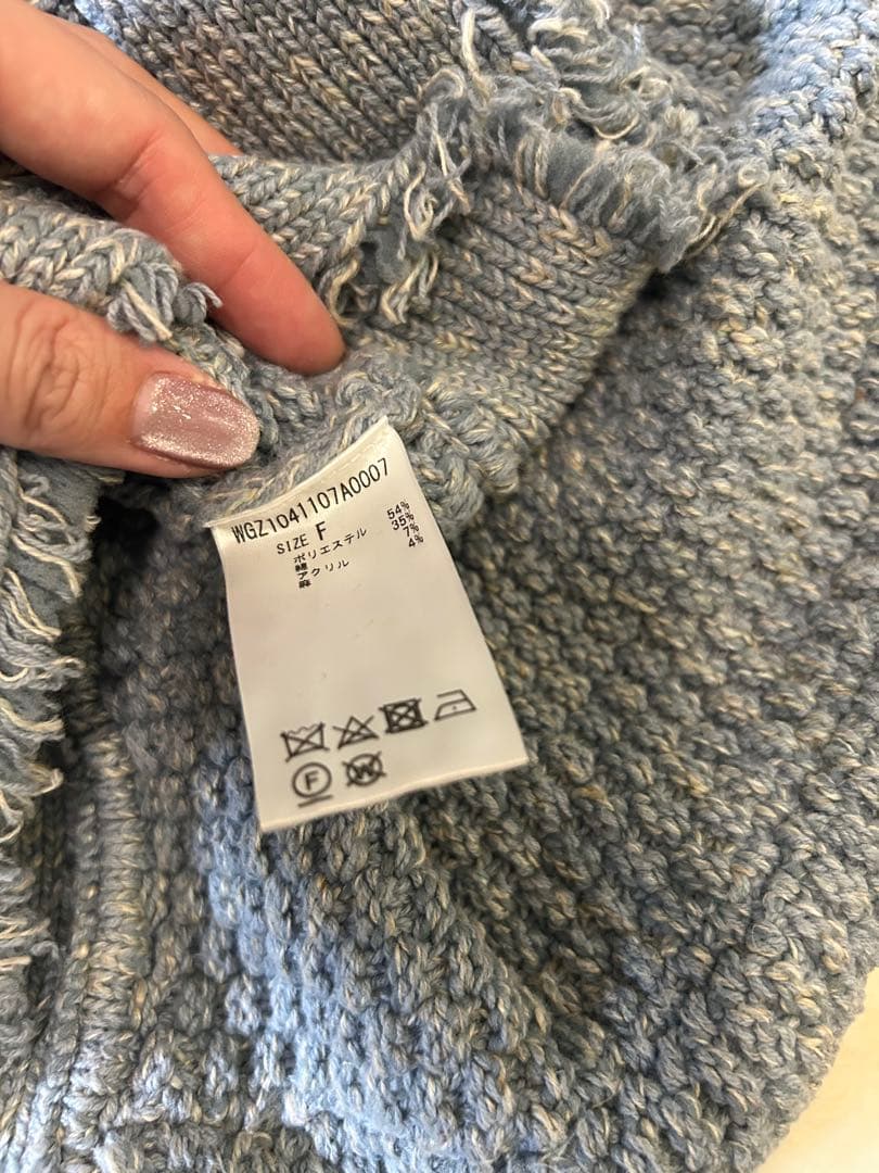 未使用★ TWEEDYニットジャケット