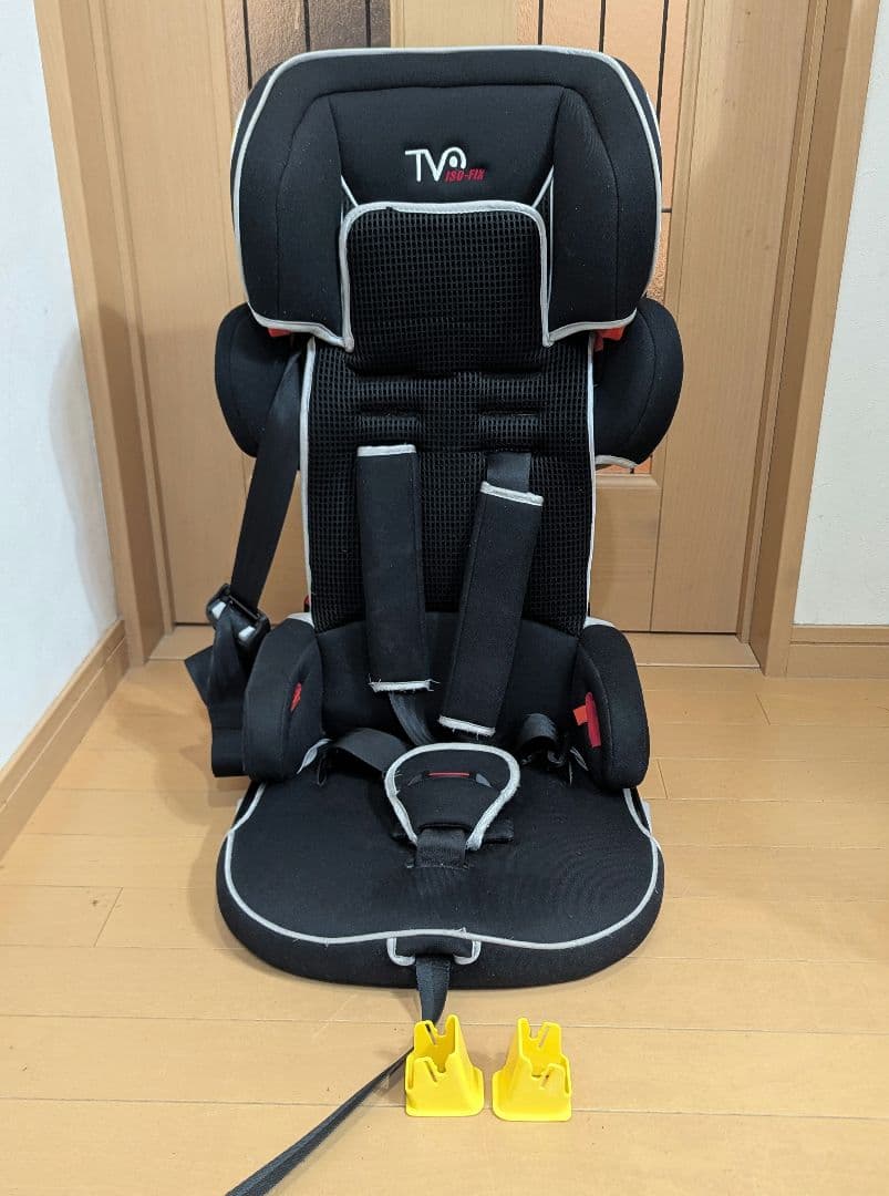 日本育児 トラベルベスト EC FIX ジュニアシートISOFIX ブラック