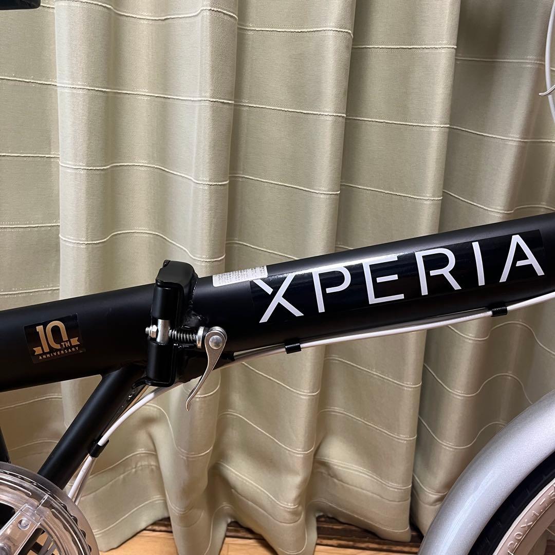 【使用回数少】 20インチ 折りたたみ自転車 XPERIA 記念品 ブラック