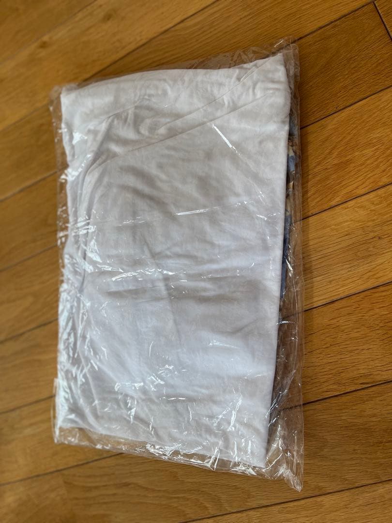 新品未使用 ヨガウェア バッククロス トップス 花柄ブルー レギンス