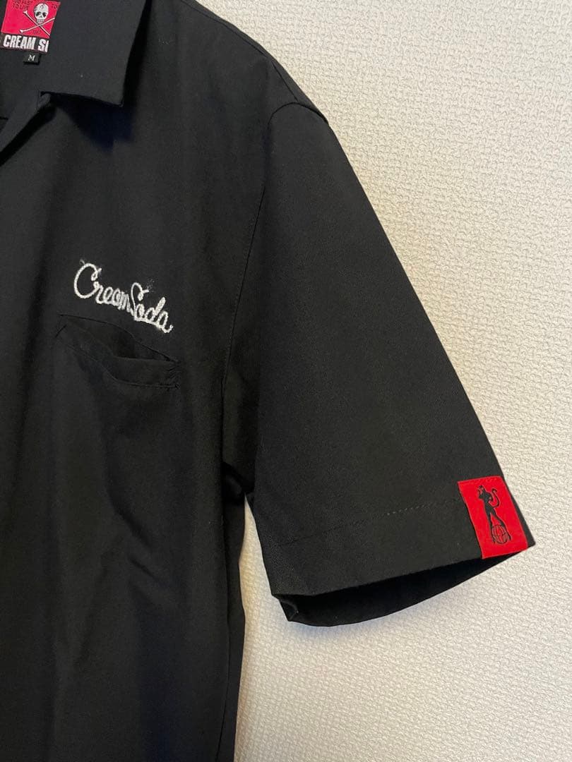 クリームソーダ　ボウリングシャツ