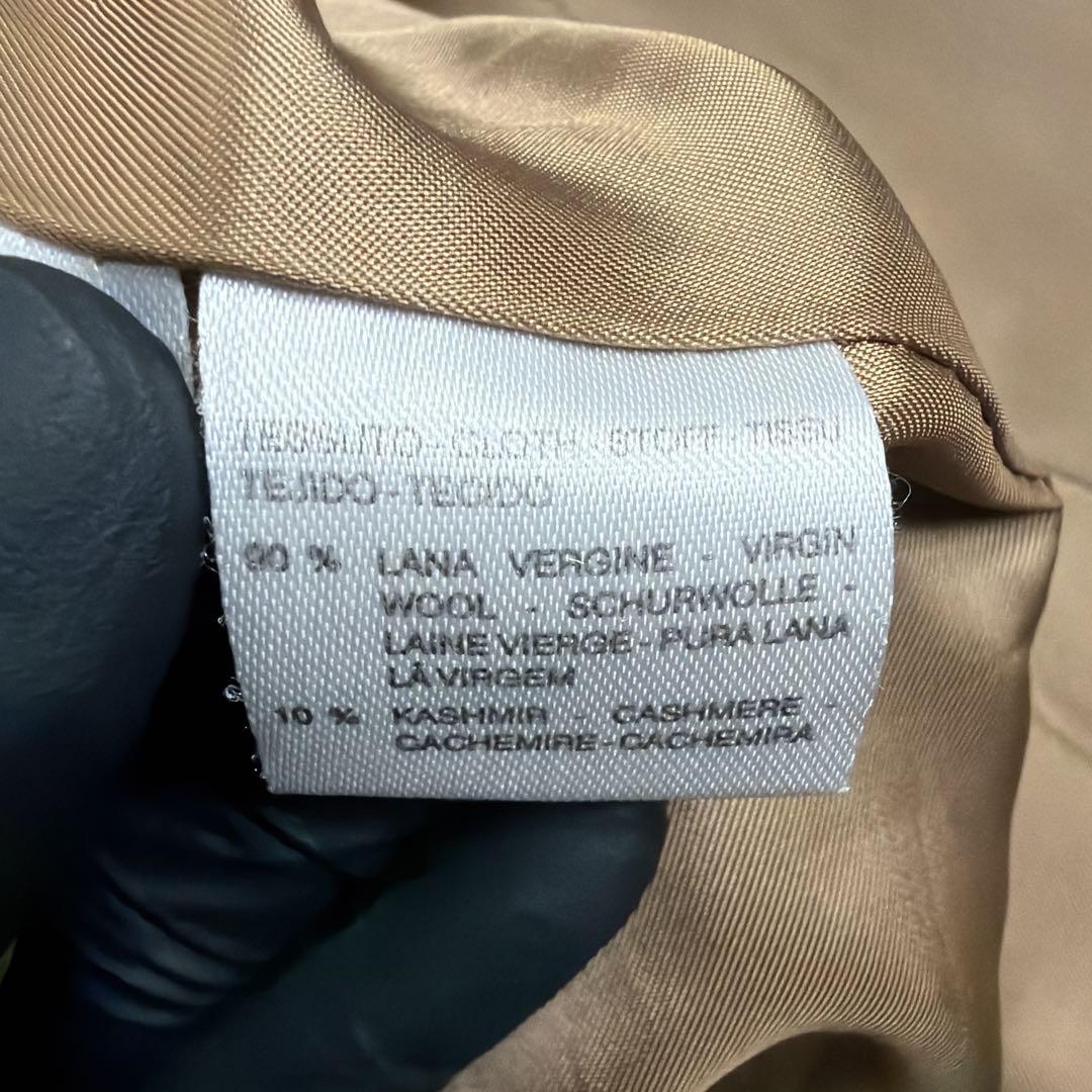 極美品 マックスマーラ カシミヤロングコート 白タグ 40 ベルト