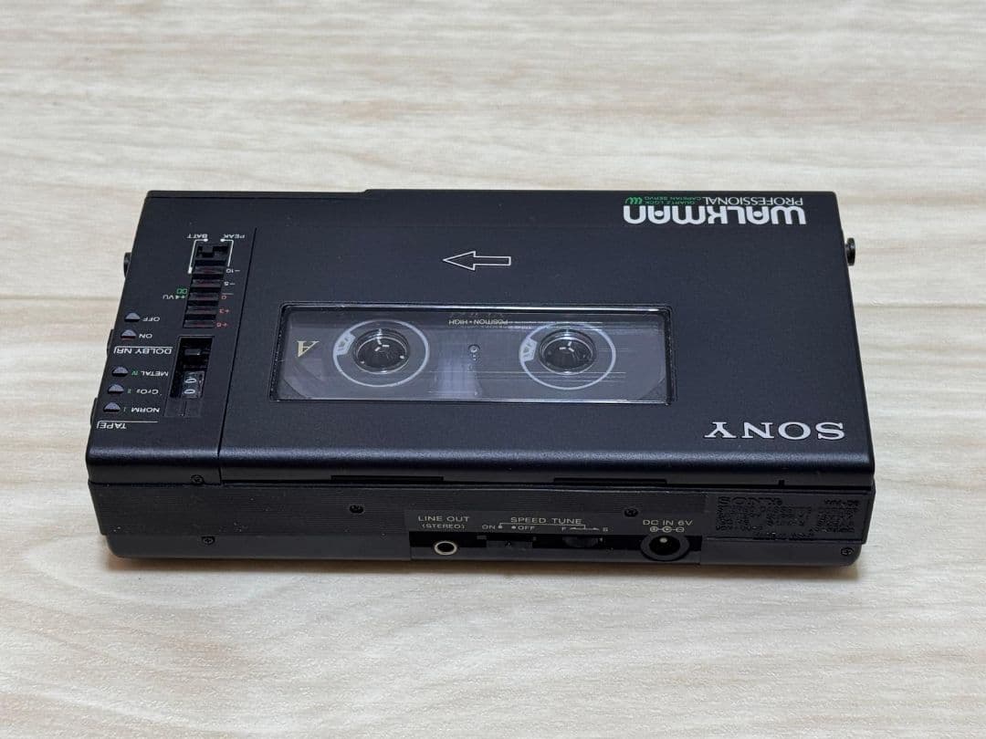 SONY PROFESSIONAL カセットプレーヤー WM-D6