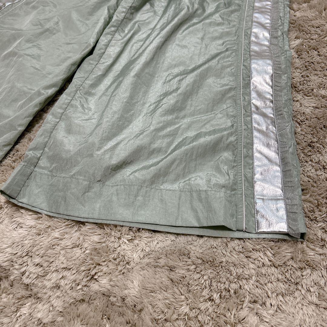 LA BELLE ETUDE チュールデザインメタリックワイドパンツ