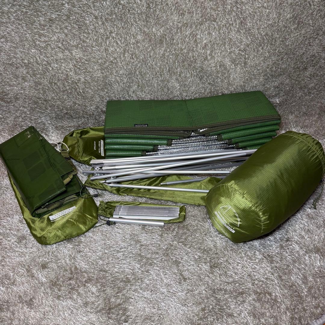 モンベル　ムーンライトテント1セット