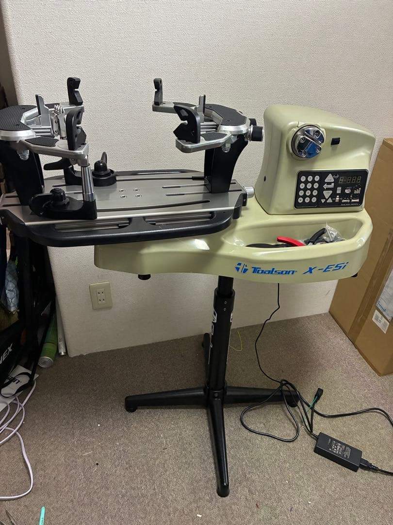 TOALSON X-EG1 ストリンガーマシン ガット張り機