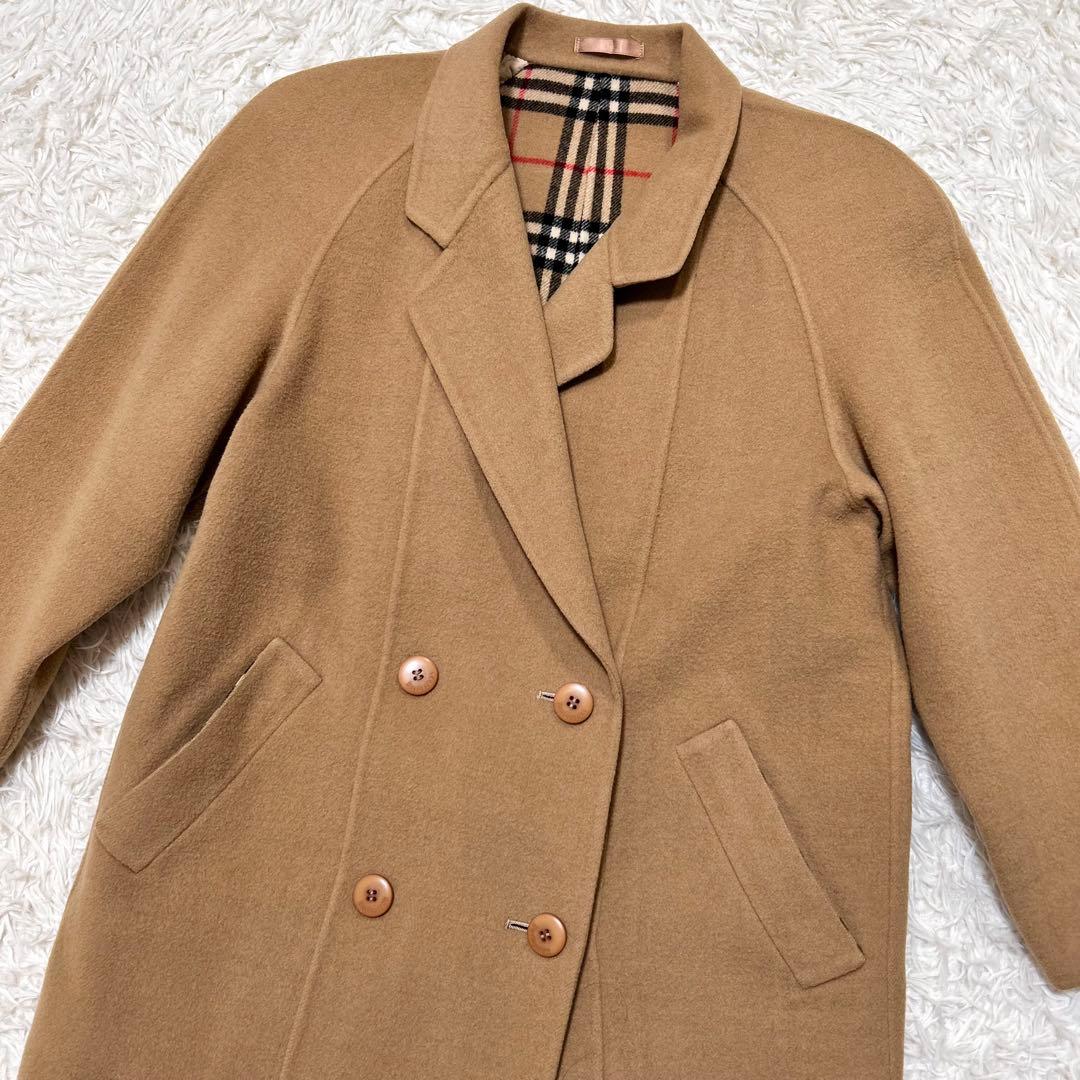 ✨カシミヤ混✨BURBERRY バーバリー　ウールコート　S