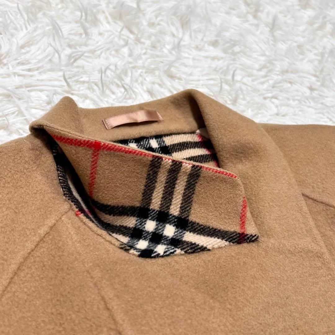 ✨カシミヤ混✨BURBERRY バーバリー　ウールコート　S