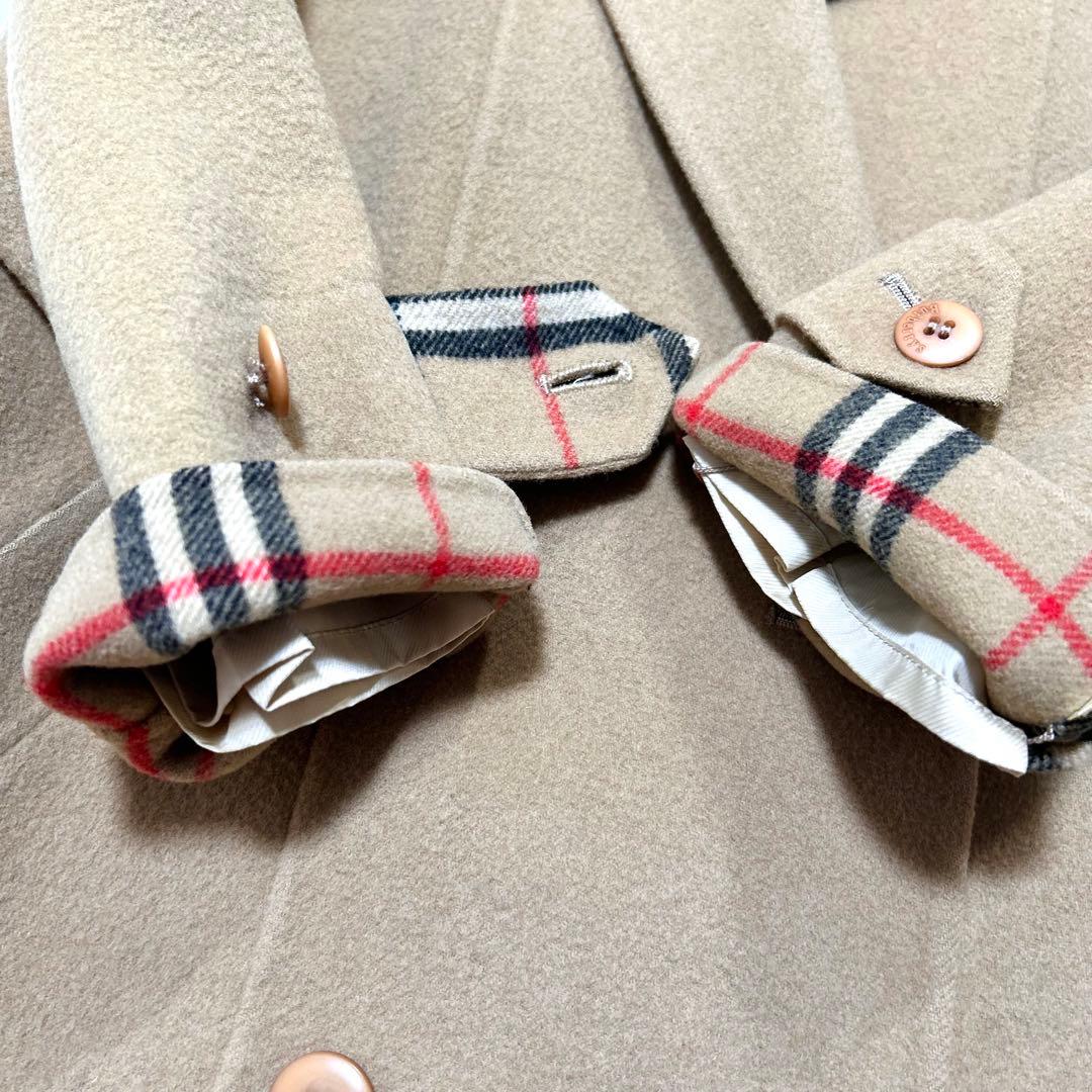 ✨カシミヤ混✨BURBERRY バーバリー　ウールコート　S