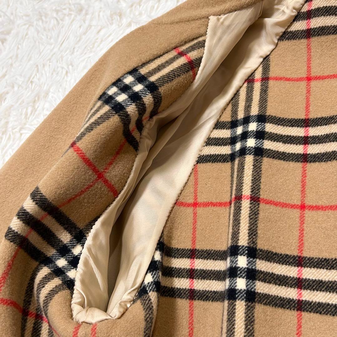 ✨カシミヤ混✨BURBERRY バーバリー　ウールコート　S