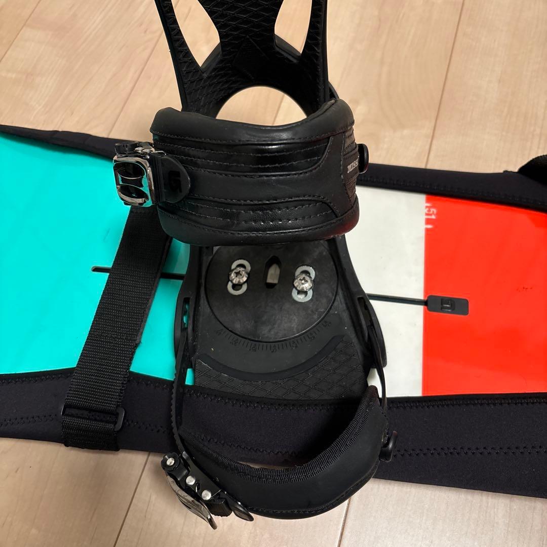 【BURTON】CUSTOM カスタム バインディング付スノーボードセット　板