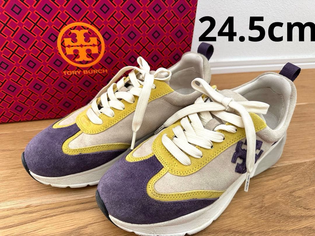 トリーバーチ　グッドラックトレーナー　24.5cm