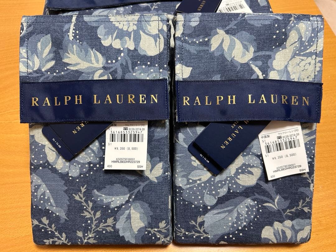 ラルフローレン　コンフォーターカバーと枕カバーのセット