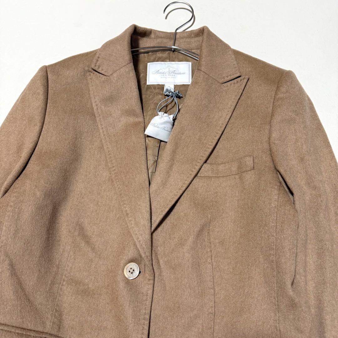 新品✨ブルックスブラザーズ✨キャメルヘア　ピークドラペルジャケット　Lサイズ