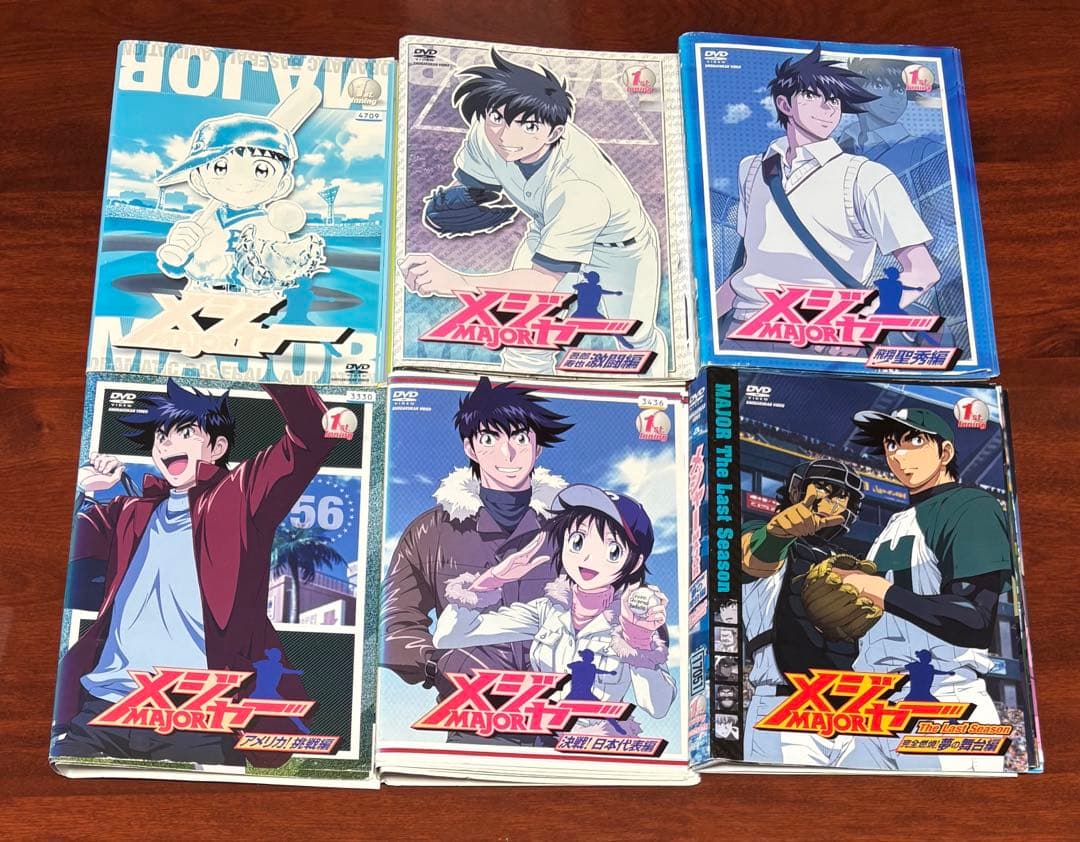 メジャー1st〜6th 全巻完結セット dvd