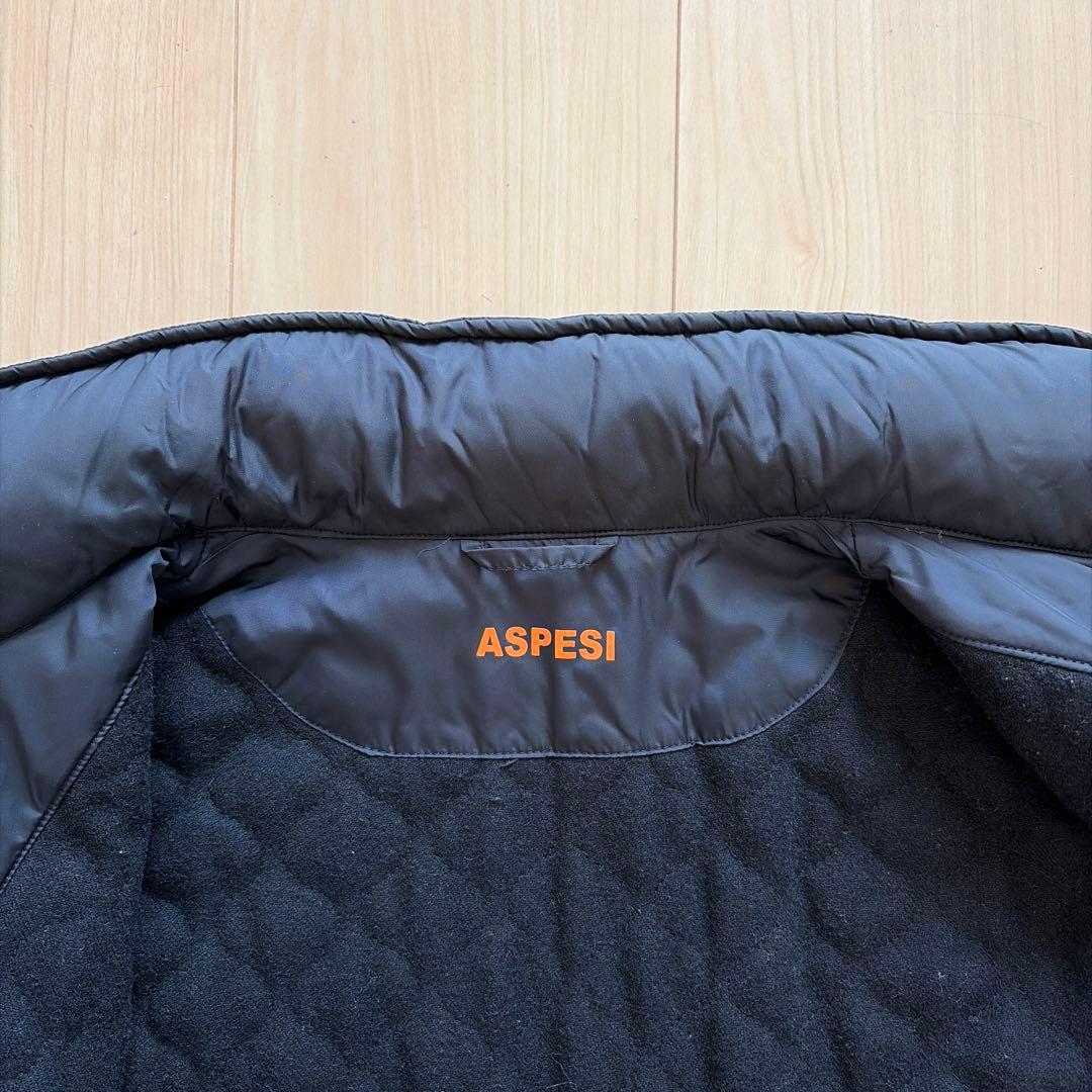 美品 ASPESI M-65 MINIFIELD WOOL VENTO 紺 L