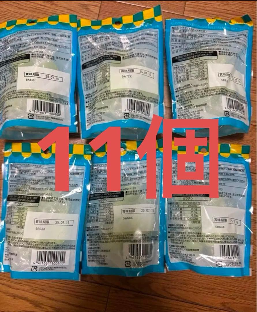 シャインマスカットボンボン11個