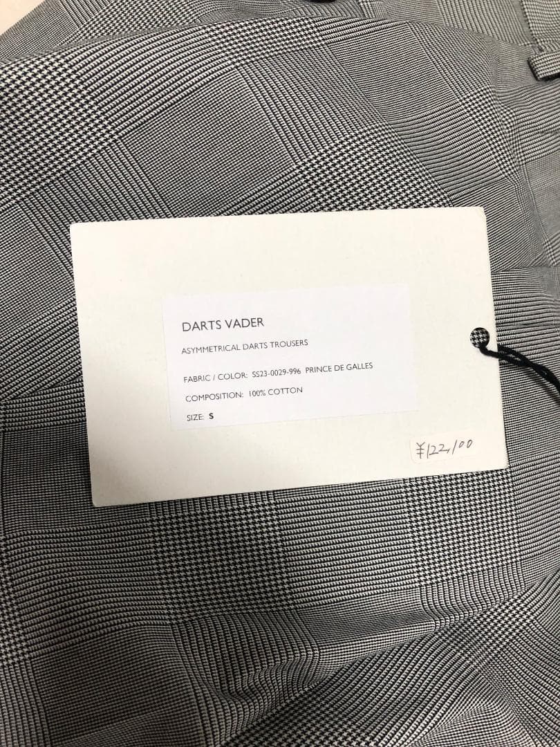 新品 MARINA YEE ASYMMETRICAL DARTS ワイド パンツ