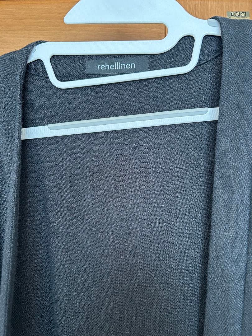 rehellinen linen×wool coat