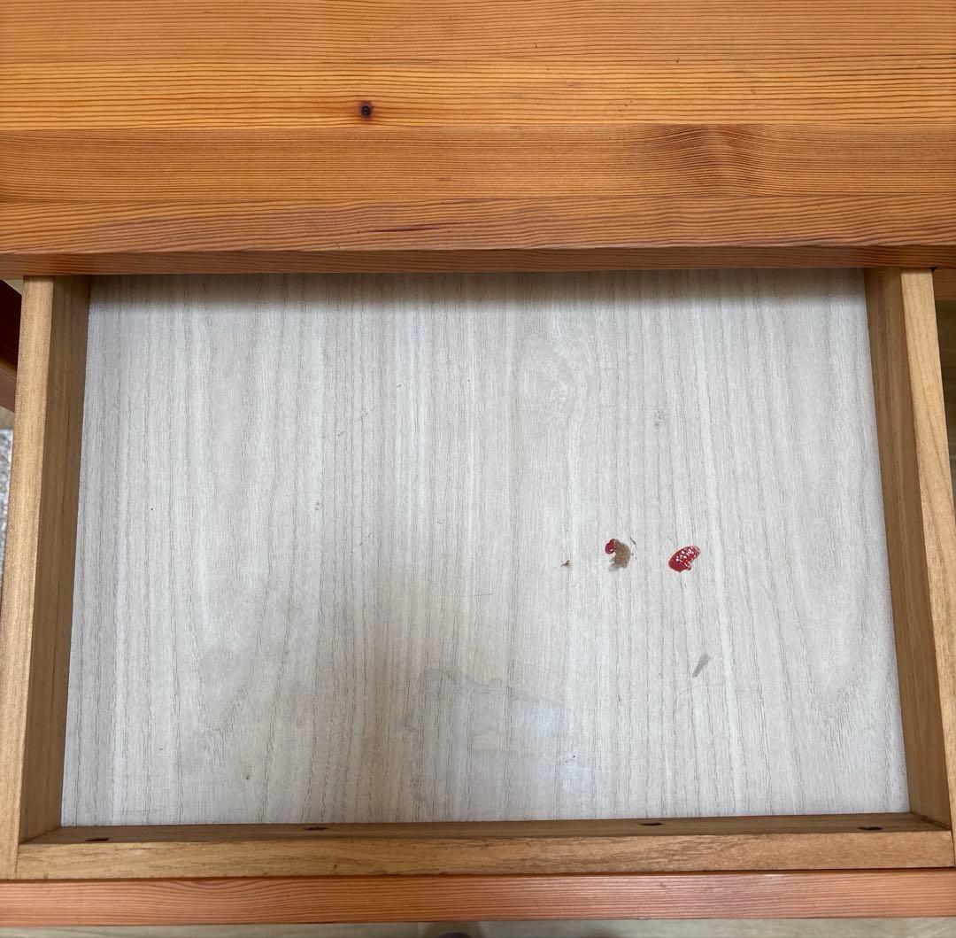 無印良品　パイン材　学習机　勉強机