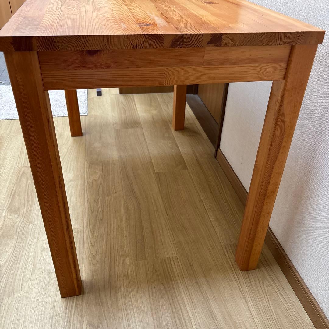 無印良品　パイン材　学習机　勉強机