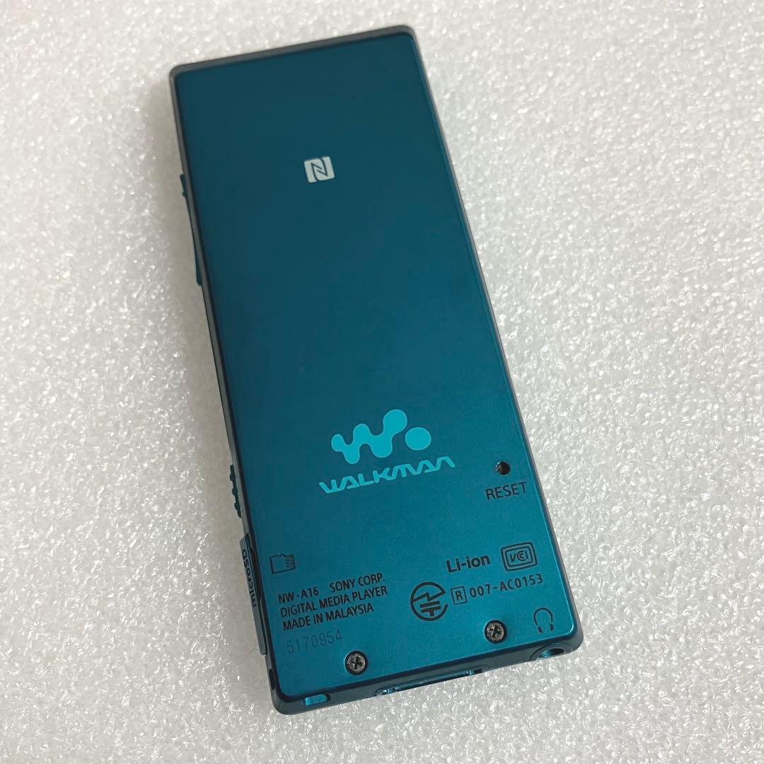 【バッテリー良好】　ソニー　ウォークマン　NW-A16 32GB ブルー　ブルー