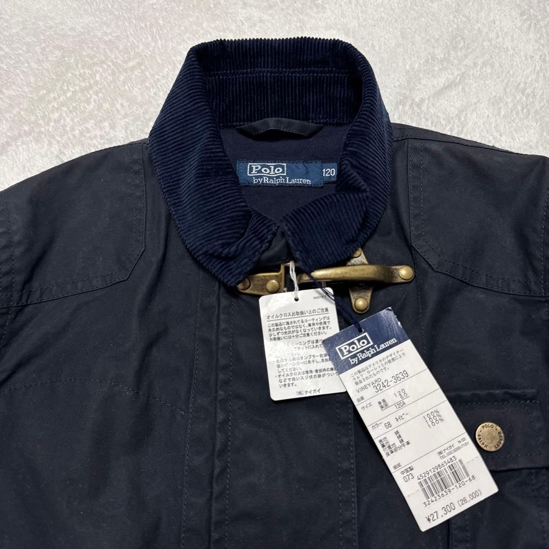 新品 ポロバイラルフローレン ファイヤーマンジャケット キッズ120 金具 春秋