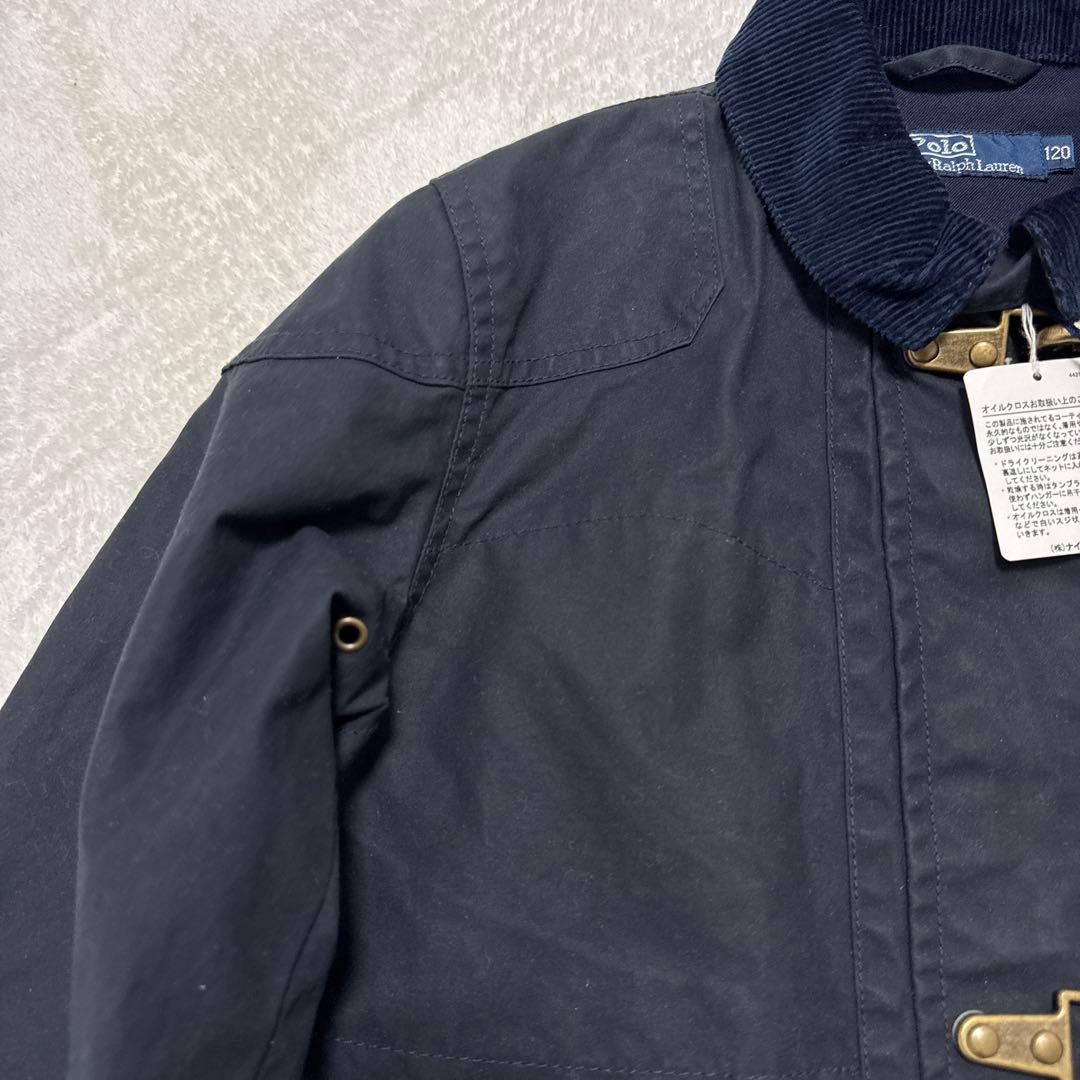 新品 ポロバイラルフローレン ファイヤーマンジャケット キッズ120 金具 春秋