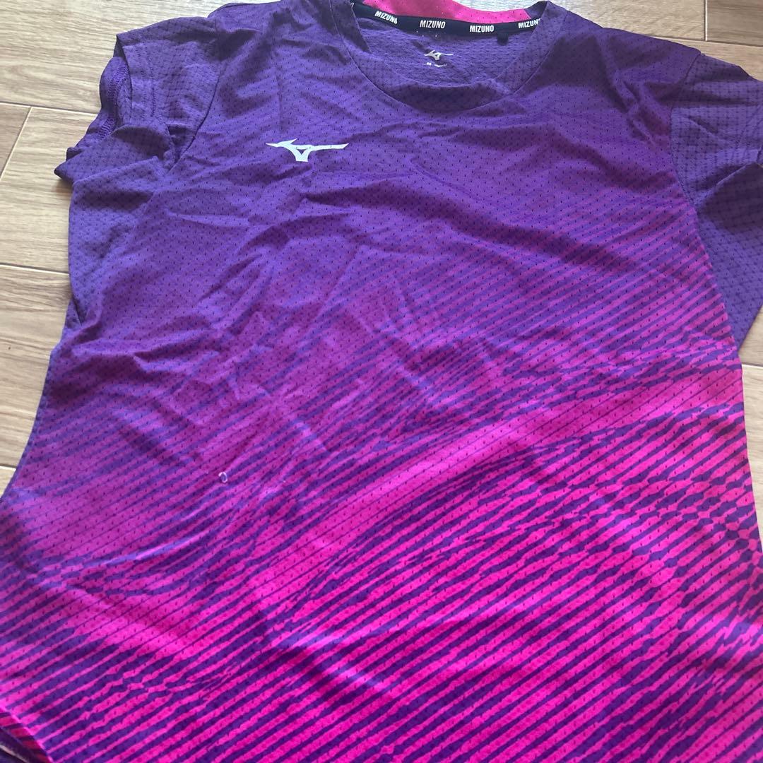 MIZUNO テニス Tシャツ スカートセット M