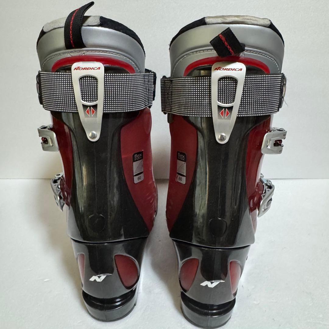 スキーブーツ 27CM27.5cm Nordicaレッド赤色初心者315mm