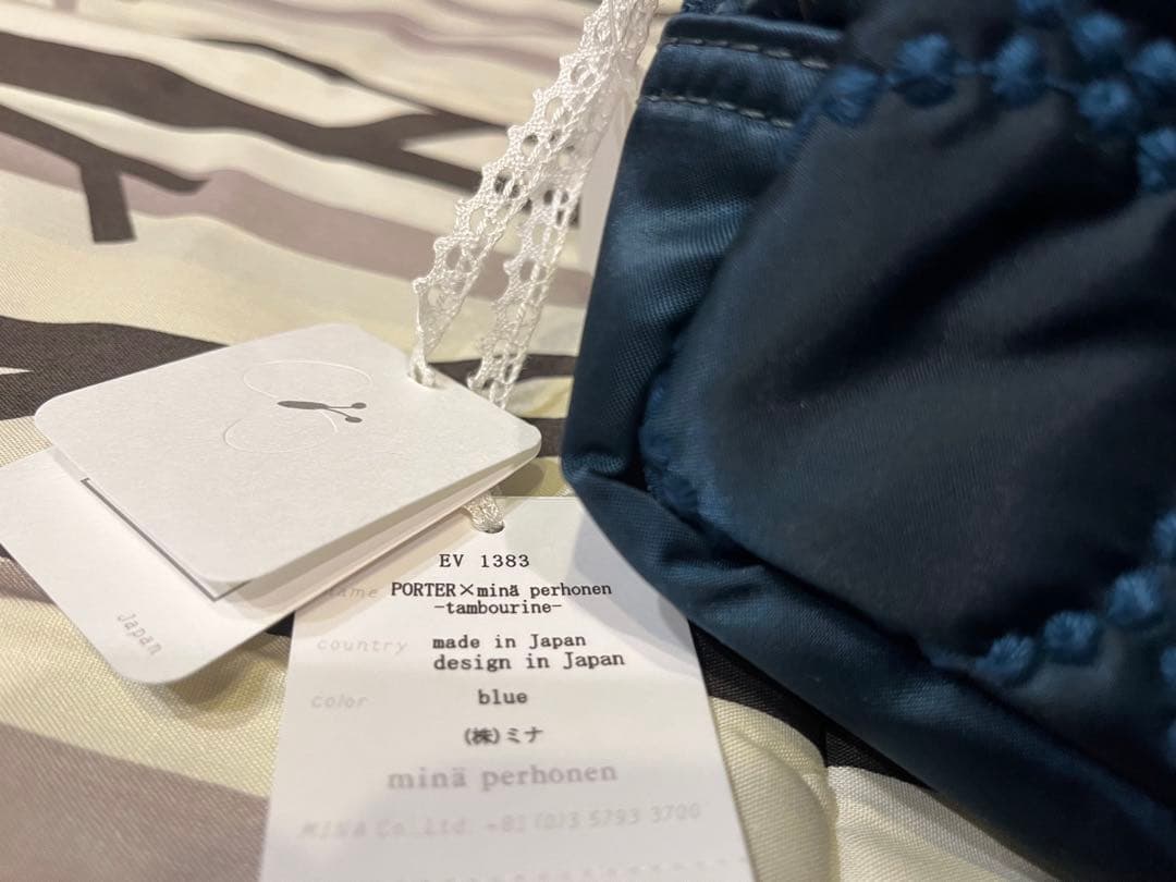 ミナペルホネン tambourine（タンバリン）× PORTER ポーチ・新品